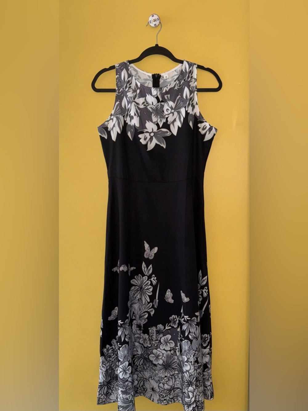 Floral Print Sleeveless Dress